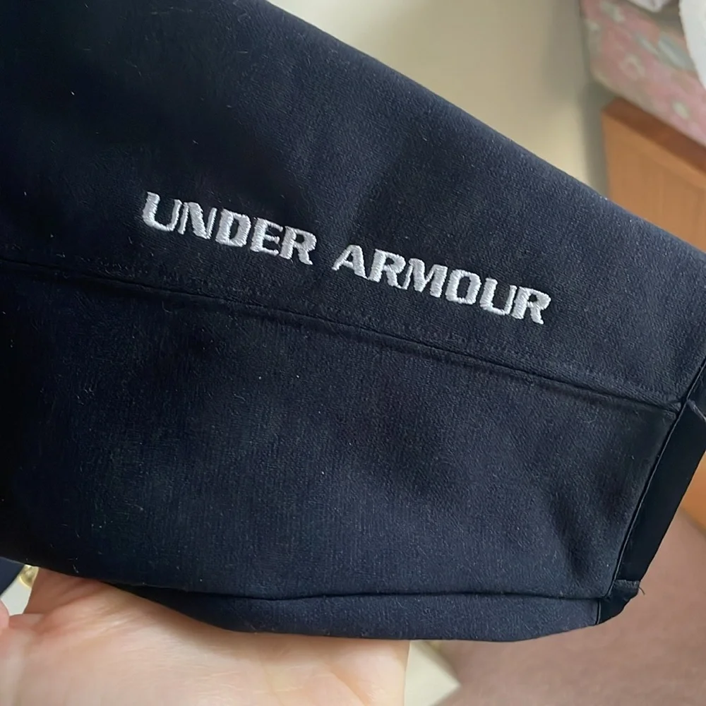 Men’s Black Under Armour Zip Up